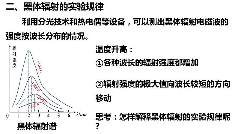4.1普朗克黑体辐射理论 课件 高二下学期物理人教版（2019）选择性必修第三册第6页