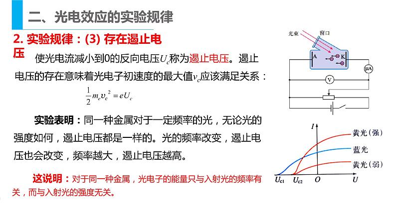 4.2光电效应课件 高二下学期物理人教版（2019）选择性必修第三册第7页