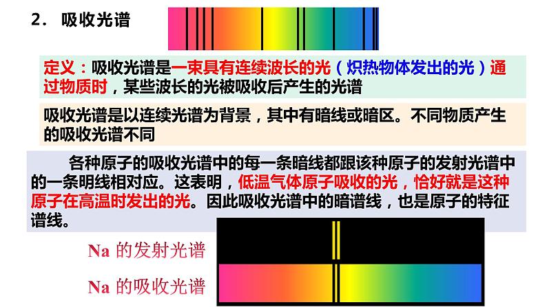 4.4 氢原子光谱和玻尔的原子模型 课件 高二下学期物理人教版（2019）选择性必修第三册 (1)第8页