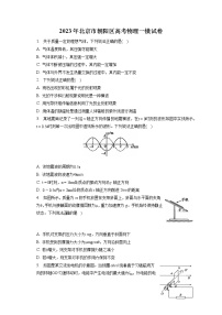 2023年北京市朝阳区高考物理一模试卷(含答案解析)