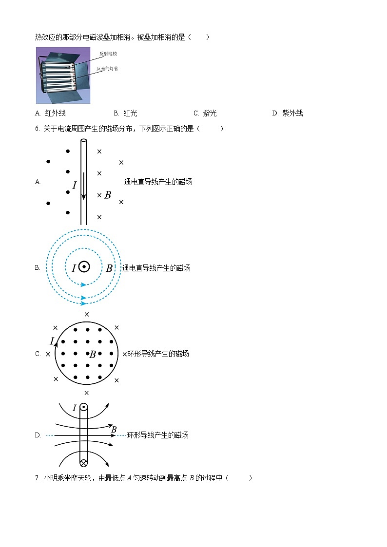 2022上海虹口区高三下学期第二次模拟考试物理试题含解析02