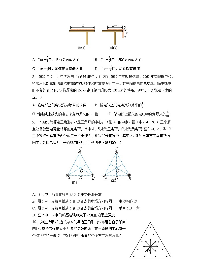 2023年湖北省高中名校联盟高考物理第三次测评试卷（含答案解析）第3页