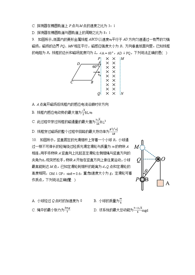 2023年辽宁省县级重点高中联合体高考物理一模试卷（含答案解析）03