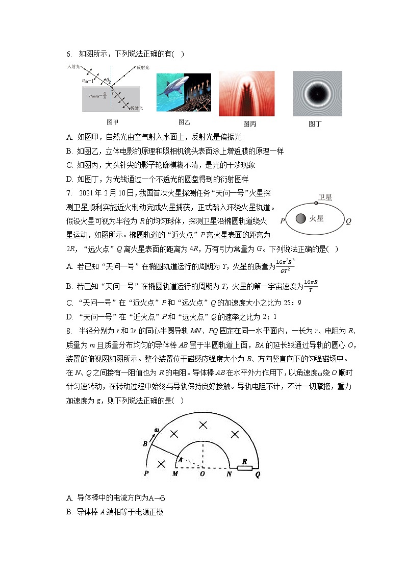 2023年天津市五校高考物理一模试卷（含答案解析）第3页