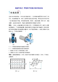 题型专练三　带电粒子在复合场中的运动（原卷版）—2023年高考物理【热点·重点·难点】专练（全国通用）