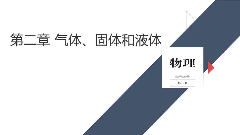 单元复习  第二章 气体、固体和液体-【过知识】2022-2023学年高二物理单元复习（人教版2019选择性必修第三册）第1页