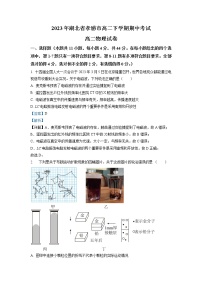 2022-2023学年湖北省孝感市高二下学期期中物理试题 解析版