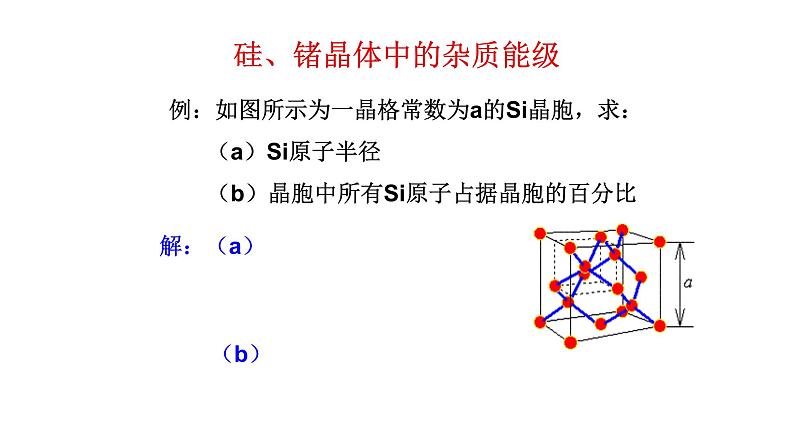 2022-2023学年高二物理竞赛课件：硅、锗晶体中的杂质能级第2页