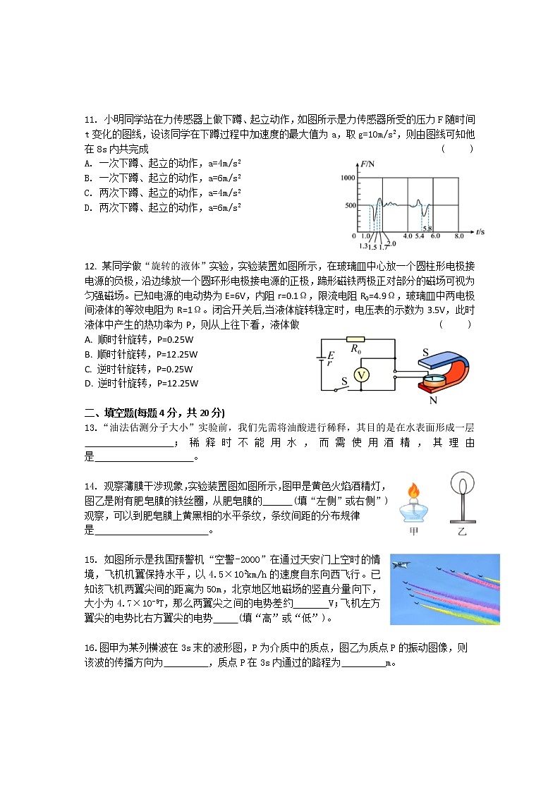 上海市嘉定区高三物理23-04带答案第3页