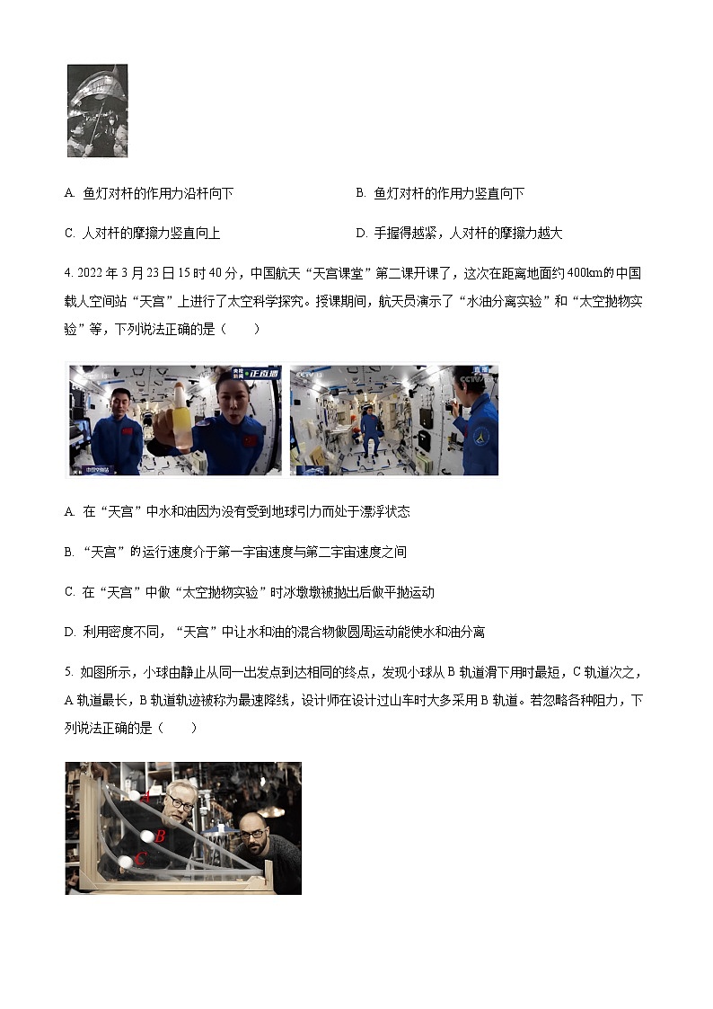 精品解析：2023届浙江省宁波市十校高三下学期3月二模物理试题02