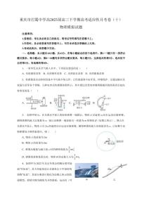 2022-2023学年重庆市巴蜀中学高三下学期适应性月考卷（十）物理模拟试题（PDF版）