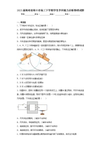 2023届海南省海口市高三下学期学生学科能力诊断物理试题