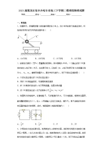 2023届黑龙江省齐齐哈尔市高三下学期二模理综物理试题