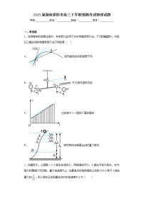 2023届湖南邵阳市高三下学期预测考试物理试题