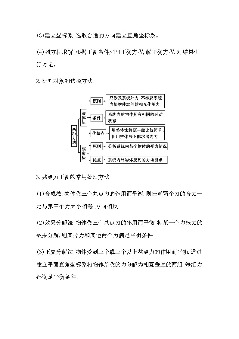 2023届高考物理二轮复习第1讲力与物体的平衡学案（浙江专用）第3页