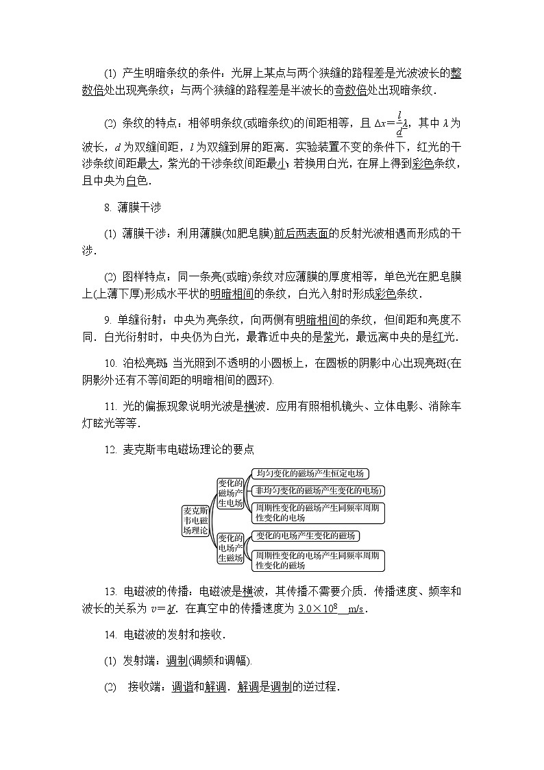 2023届高考物理二轮复习专题五第2讲光学学案第2页