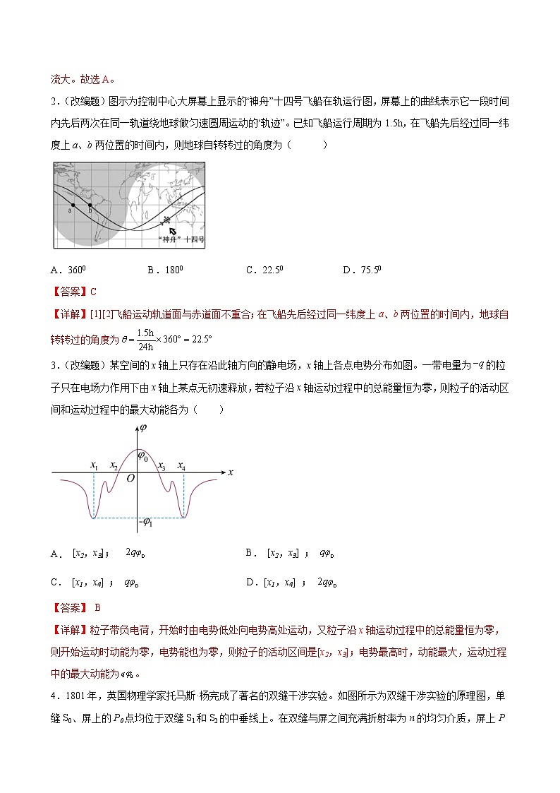 2023年高考考前押题密卷-物理（山东卷）（全解全析）第2页