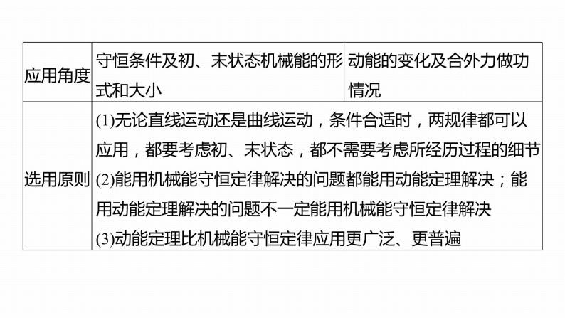 高中物理新教材同步必修第二册课件+讲义 第8章 专题强化　动能定理和机械能守恒定律的综合应用08