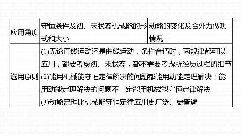 高中物理新教材同步必修第二册 第8章 专题强化　动能定理和机械能守恒定律的综合应用第8页