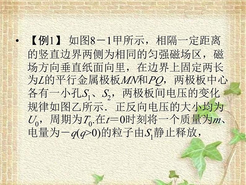 2022-2023年高考物理二轮复习 带电粒子在复合场中的运动常考的2个问题课件(重点难点易错点核心热点经典考点)第8页