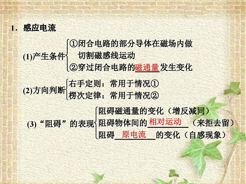 2022-2023年高考物理二轮复习 电磁感应中常考的3个问题课件(重点难点易错点核心热点经典考点)03