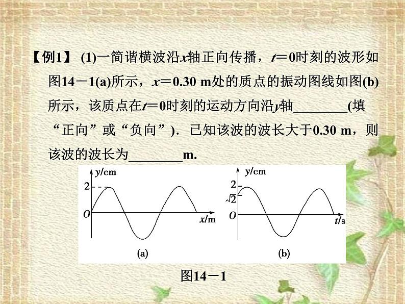 2022-2023年高考物理二轮复习 机械振动和机械波及光学中常考的2个问题课件(重点难点易错点核心热点经典考点)第5页