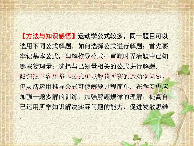 2022-2023年高考物理一轮复习 匀变速直线运动规律及应用课件(重点难点易错点核心热点经典考点)第8页