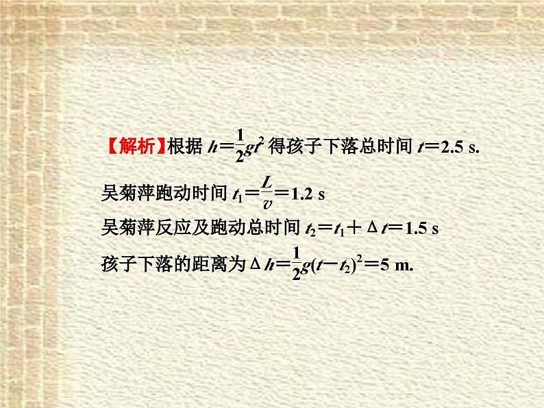 2022-2023年高考物理一轮复习 自由落体与竖直上抛运动课件(重点难点易错点核心热点经典考点)第8页