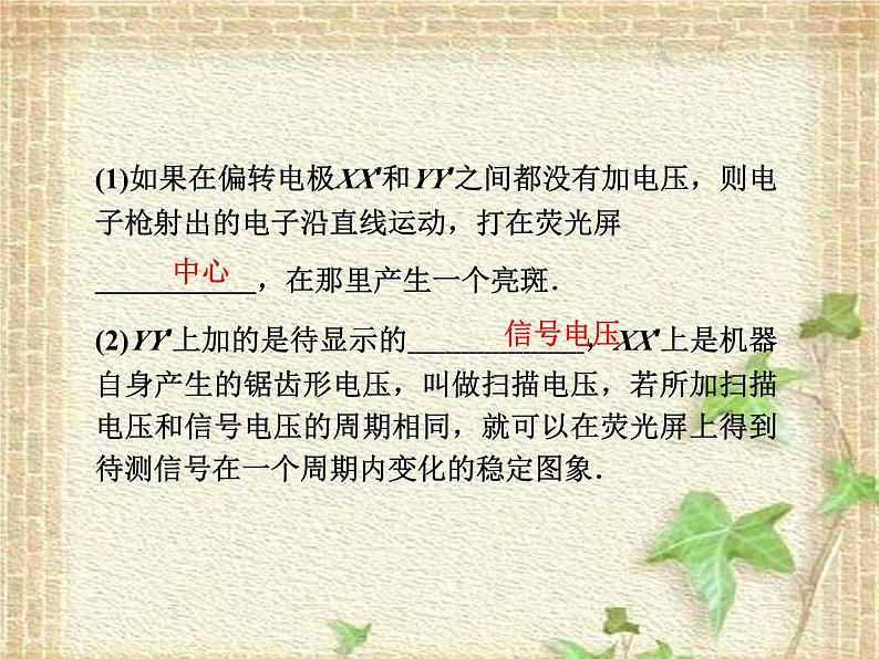 2022-2023年高考物理一轮复习 电容器 带电粒子在电场中的运动课件(重点难点易错点核心热点经典考点)第8页