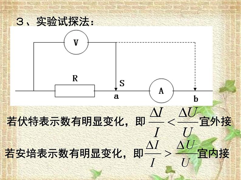 2022-2023年高考物理一轮复习 伏安法测电阻课件(重点难点易错点核心热点经典考点)第7页