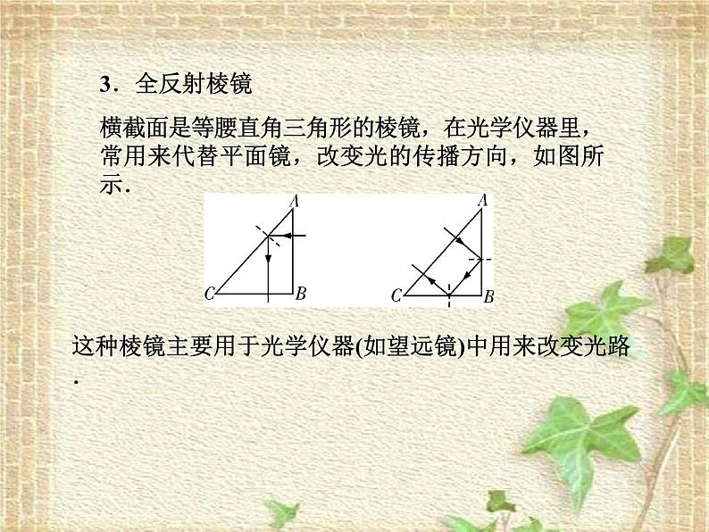 2022-2023年高考物理一轮复习 光的折射 全反射课件(重点难点易错点核心热点经典考点)第6页