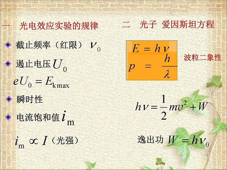 2022-2023年高中物理竞赛 量子力学总复习课件(重点难点易错点核心热点经典考点)第2页