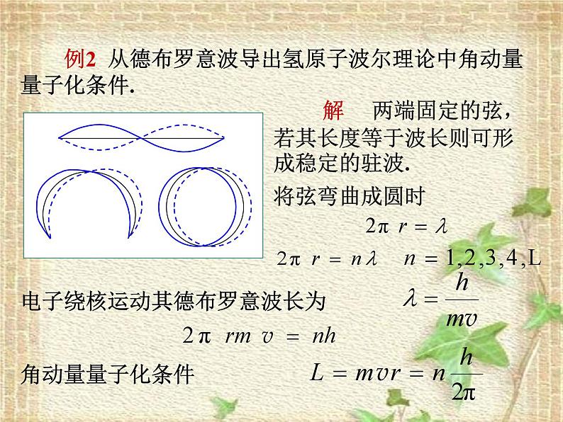 2022-2023年高中物理竞赛 德布罗意波 实物粒子的二象性课件(重点难点易错点核心热点经典考点)04