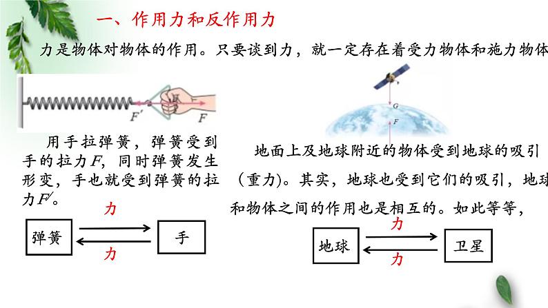 2022-2023年人教版(2019)新教材高中物理必修1 第3章相互作用-力第3节牛顿第三定律课件第3页