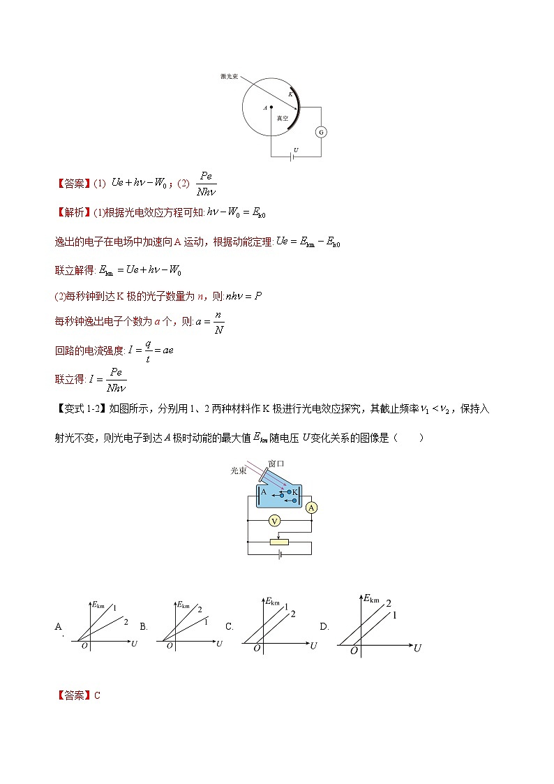 专题16 历代物理学初步及原子物理-高考物理毕业班二轮热点题型归纳与变式演练（全国通用）02
