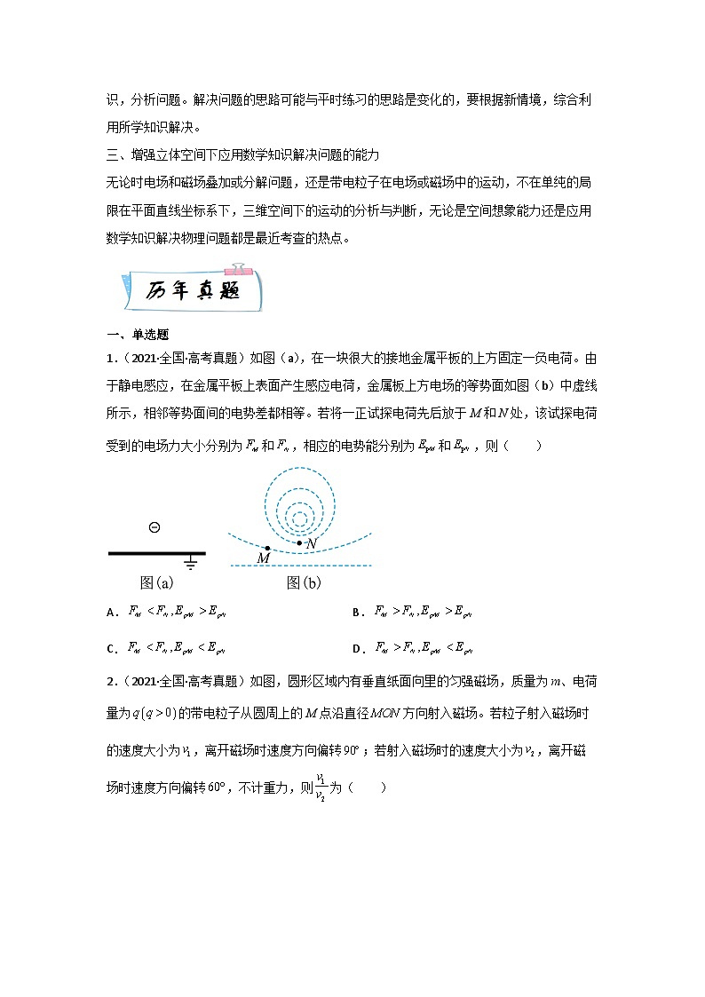 电场和磁场压轴题（全国乙卷和Ⅱ卷）-高考物理十年压轴真题题型解读与模拟预测02