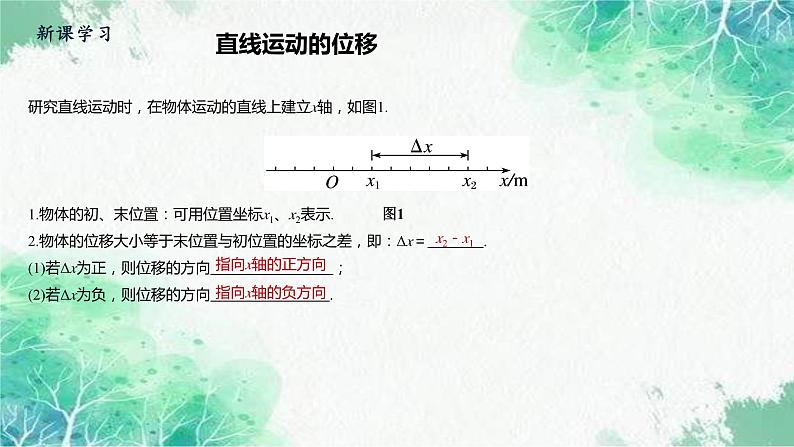 2022年高中物理人教版（新教材）必修一 1.2 时间 位移 课件2第5页