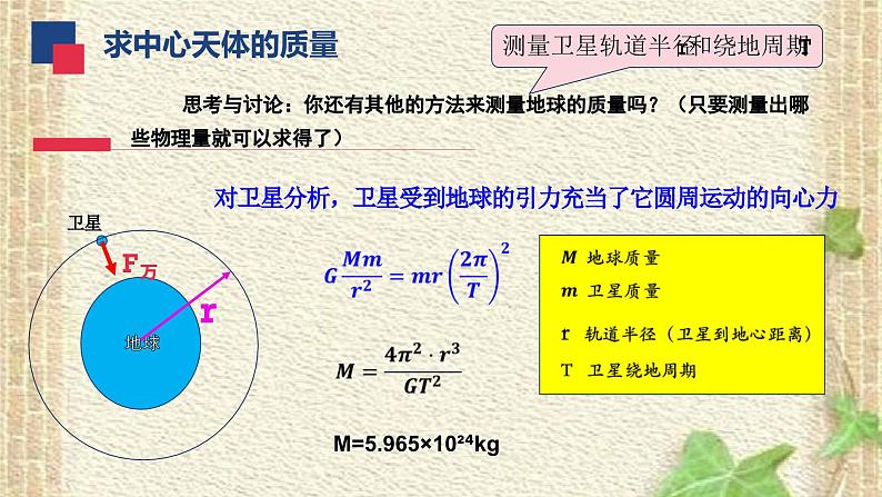 2022-2023年人教版(2019)新教材高中物理必修2 第7章万有引力与宇宙航行第3节万有引力理论的成就课件第4页