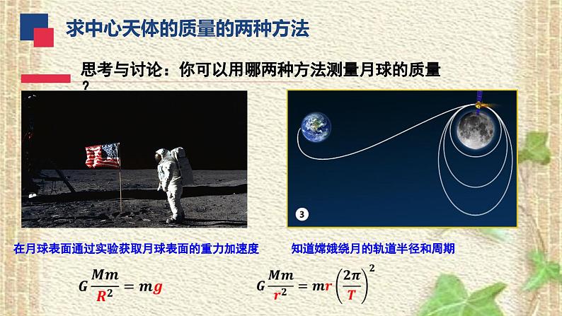 2022-2023年人教版(2019)新教材高中物理必修2 第7章万有引力与宇宙航行第3节万有引力理论的成就课件第6页