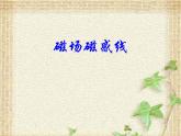 2022-2023年人教版(2019)新教材高中物理必修3 第13章电磁感应与电磁波初步第1节磁场磁感线(1)课件