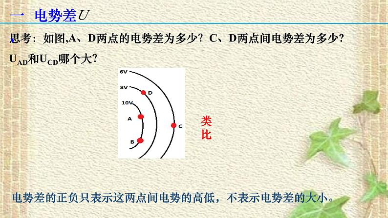 2022-2023年人教版(2019)新教材高中物理必修3 第10章静电场中的能量第2节电势差课件第4页