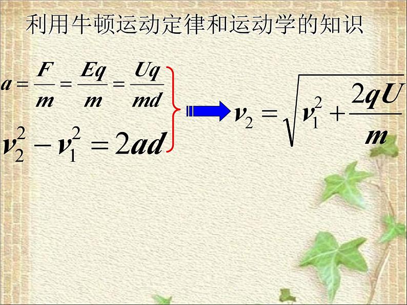 2022-2023年人教版(2019)新教材高中物理必修3 第10章静电场中的能量第5节带电粒子在电场中的运动(1)课件第4页