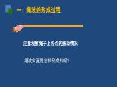 2022-2023年人教版(2019)新教材高中物理选择性必修1 第3章机械波第1节波的形成课件