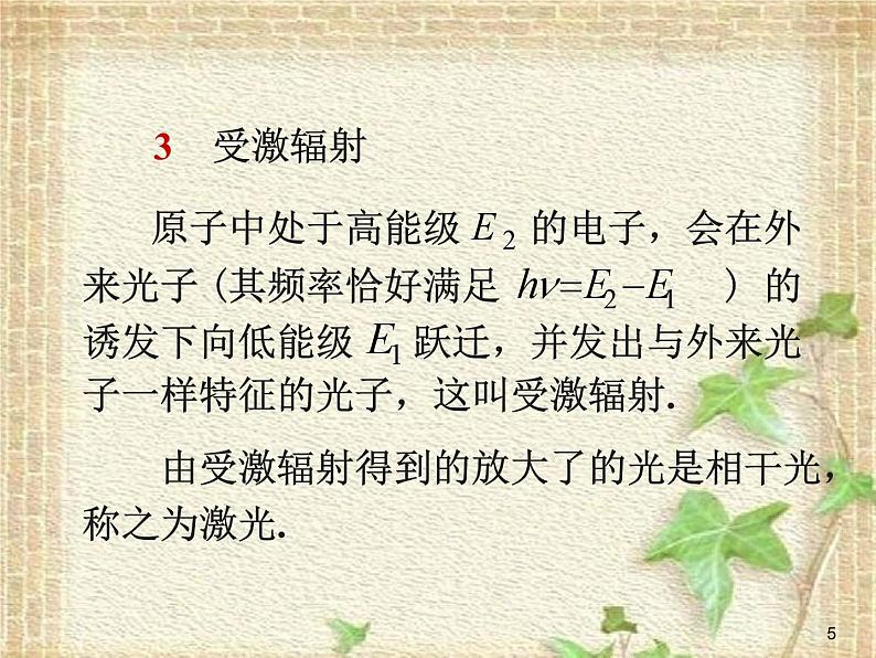 2022-2023年人教版(2019)新教材高中物理选择性必修1 第4章光第6节光的偏振激光课件第5页