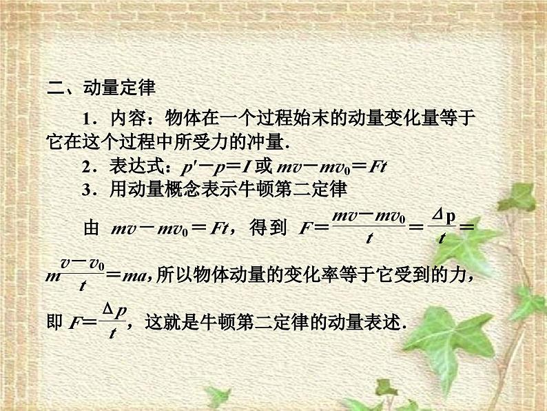 2022-2023年人教版(2019)新教材高中物理选择性必修1 第1章动量守恒定律第3节动量守恒定律课件05