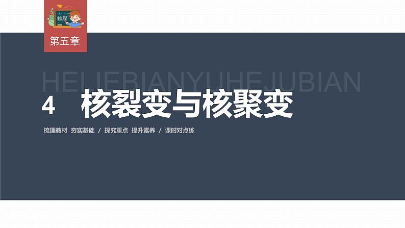 高中物理新教材同步选修第三册 第5章　5.4　核裂变与核聚变第3页