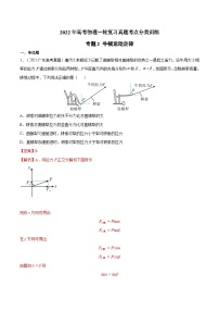 专题2 牛顿运动定律-2022年高考物理一轮复习真题考点分类训练（解析版）