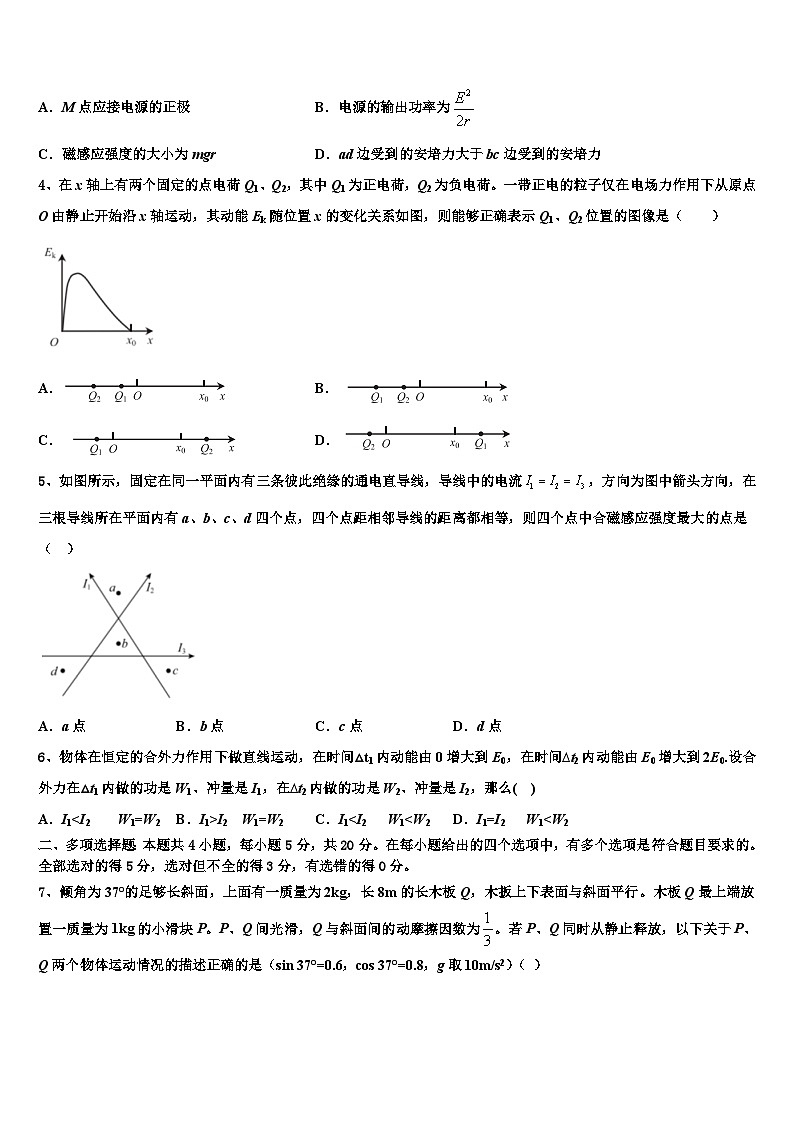 浙江省桐庐分水高级中学2023届高三第二学期第二次月考试卷物理试题第2页