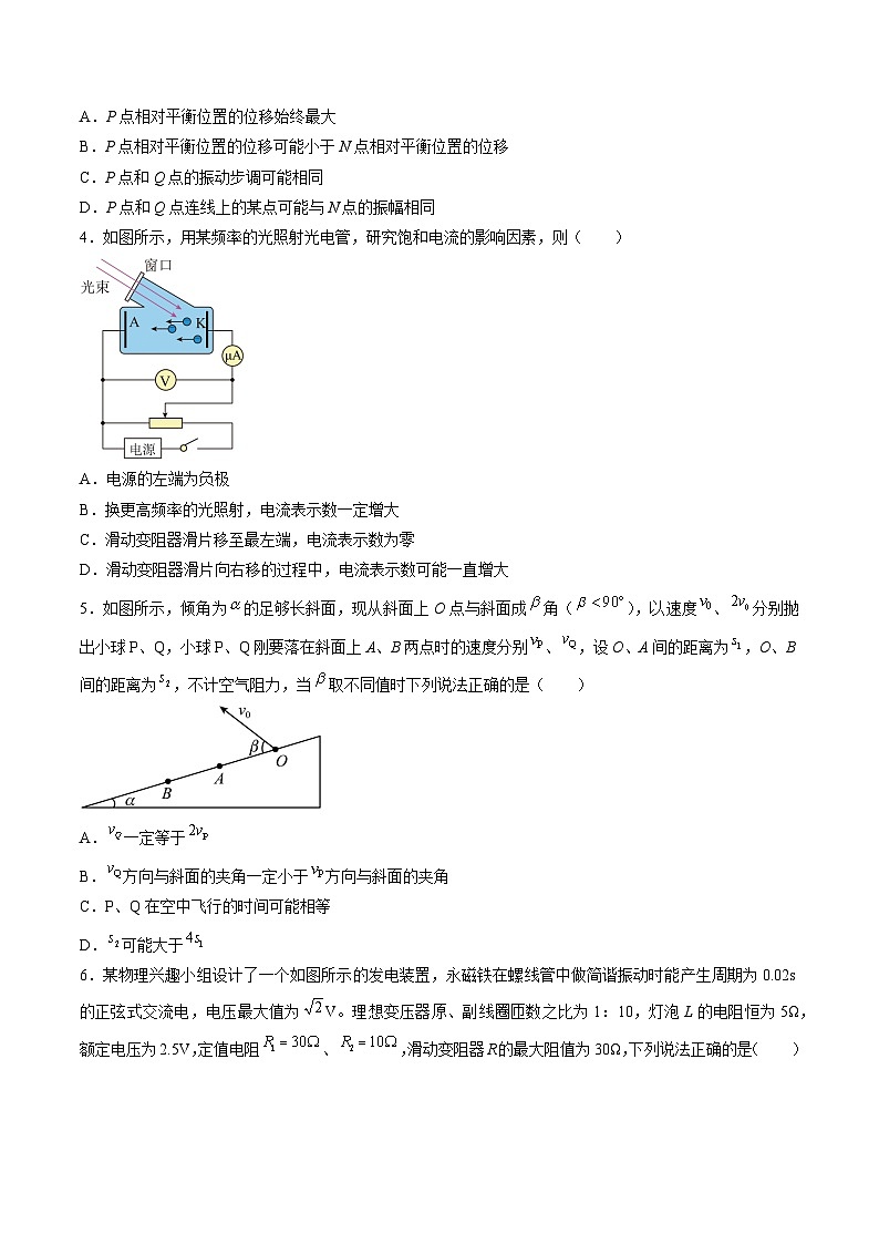 2023年高考考前押题密卷：物理（江苏卷）（考试版）第2页