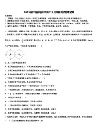 2023届江西省赣州市高三3月双基测试物理试题